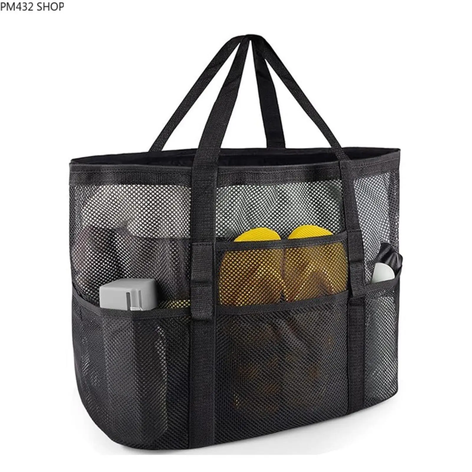 Dry Wet Separation Beach Bag for Women – Large Capacity Waterproof Mesh Swim Tote Bag, Sports Gym Storage Bag, Travel Organizer for Swimming, Beach & Outdoor Use