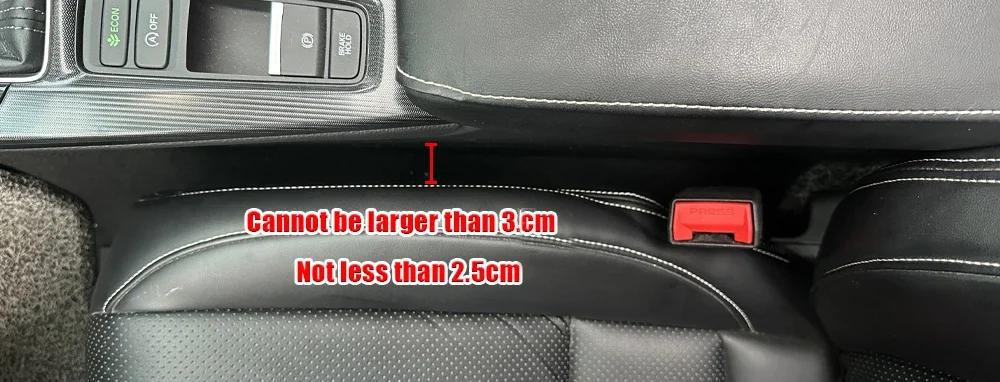 Universal Car Seat Gap Plug Strip Side Seam Car Gap Filler Leak Proof Seat Gap Storage Organizer Interior Decoration