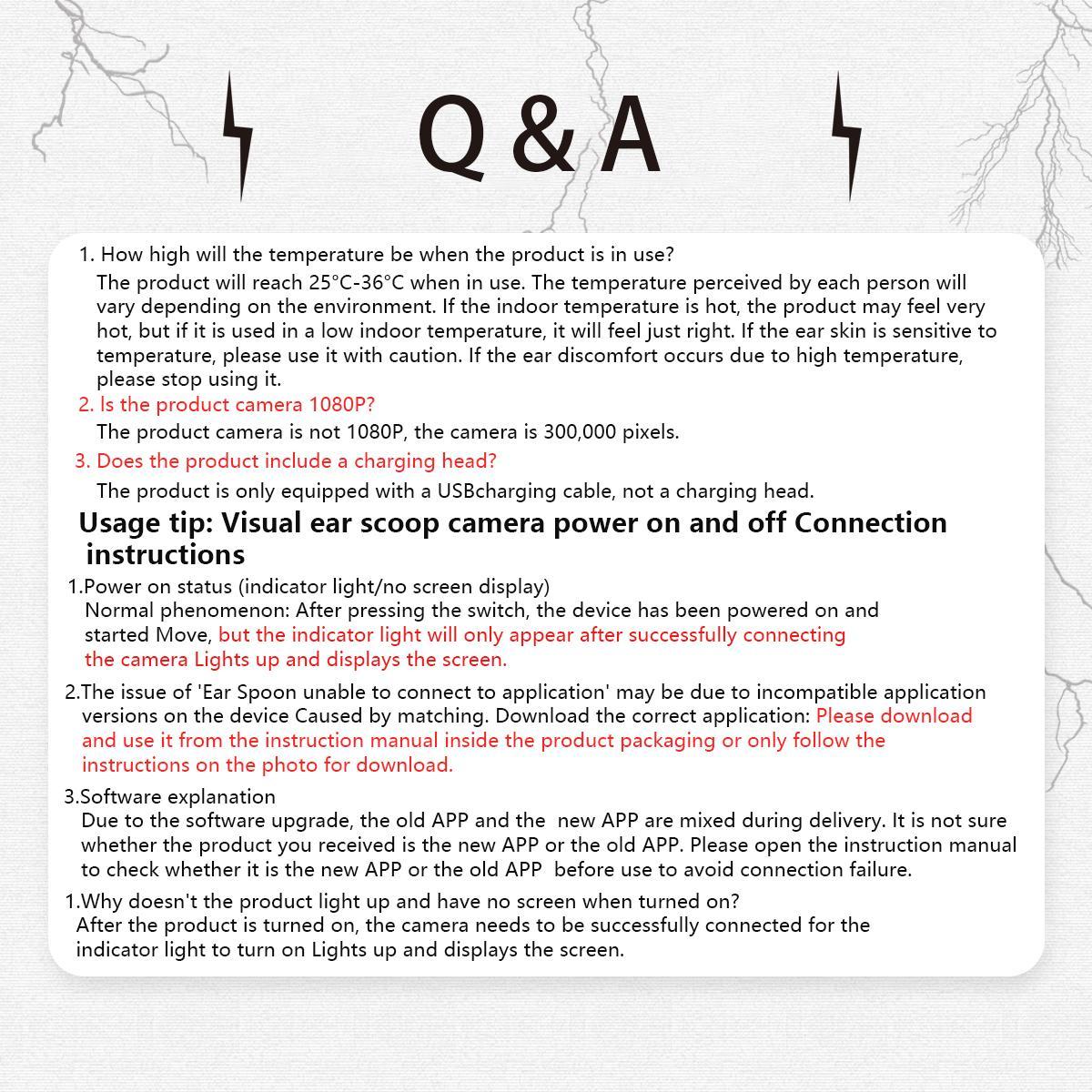 Ear Wax Removal Tool With Camera, 1 Set Portable Type-C Rechargeable Ear Cleaner, Waterproof Endoscope Ear Cleaning Tool