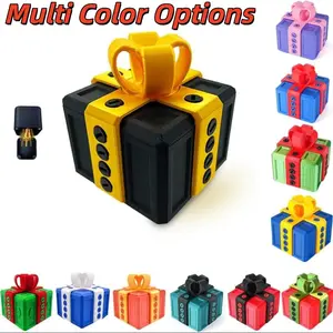 Funny Hidden Middle Finger Surprise Puzzle Box 2Pcs, Screw Lock Unlock Challenge 3D Printed Prank Toy | Perfect Gag Gift for Christmas Stocking Stuffer, Halloween Party Favor, Valentine Surprise & Birthday Joke Present