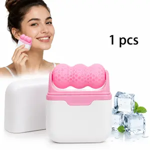 2-In-1 Ice Roller Cold Relaxing Massage Wheel, Face and Eye Swelling Relief, Migraine Pain Relief, Light Injury Treatment, Body Care