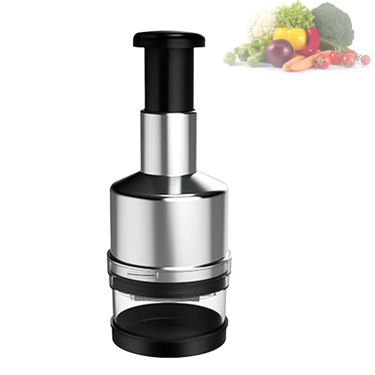 Multi-Function Vegetable Chopper, Garlic and Onion Chopper, Manual Chopper, Manual Vegetable Slicer and Dicer