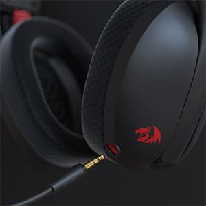 Redragon H848 BT Wireless Gaming Headset - Lightweight - 7.1 Surround Sound - 40MM Drivers - Detachable Microphone - Multi Platforms for PC, PS5/4/3, Switch, Mobile