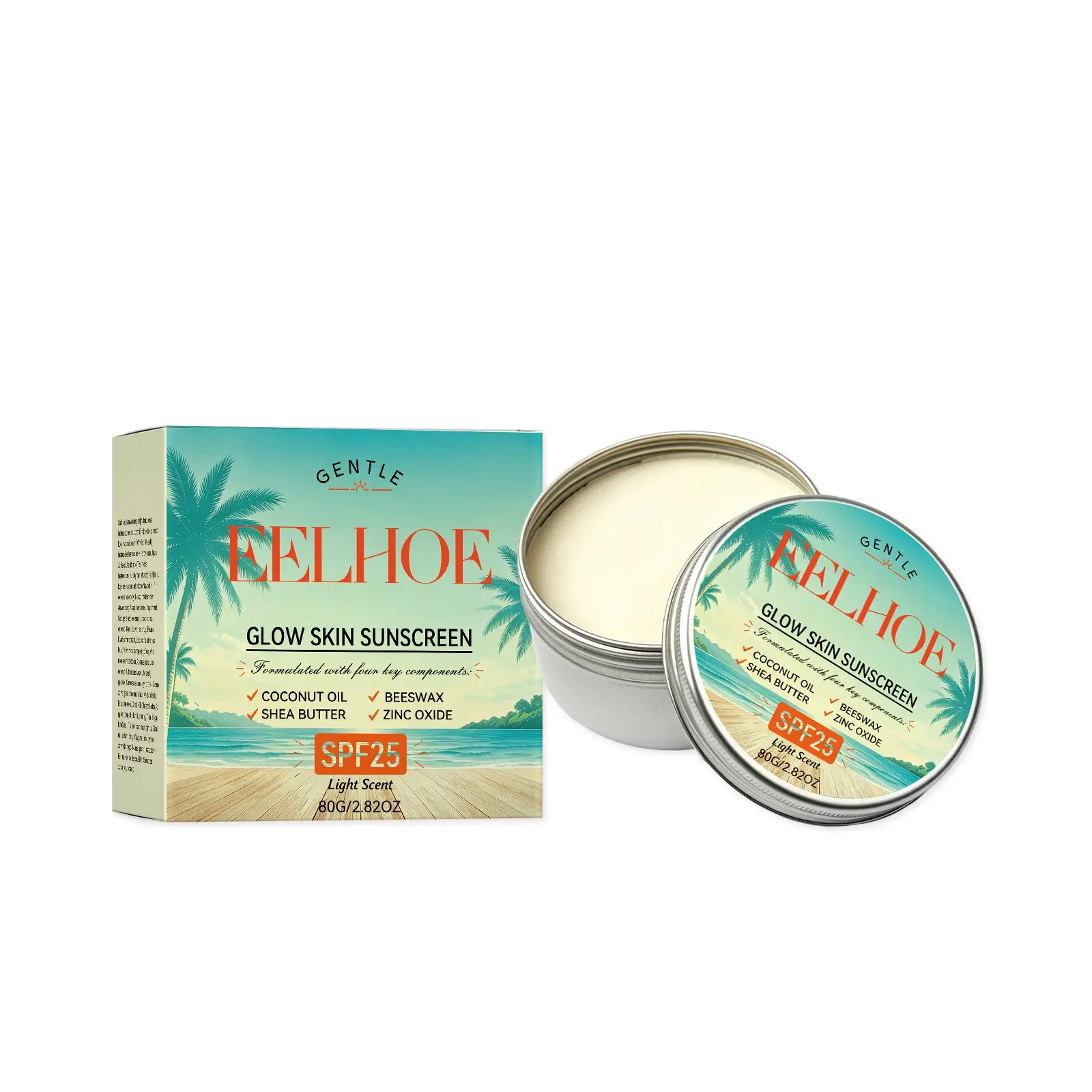 Moisturizing Protective Cream, Summer Outdoor Daily Use, Refreshing Hydrating, Non-Greasy, Lightweight, Gentle Skin Care
