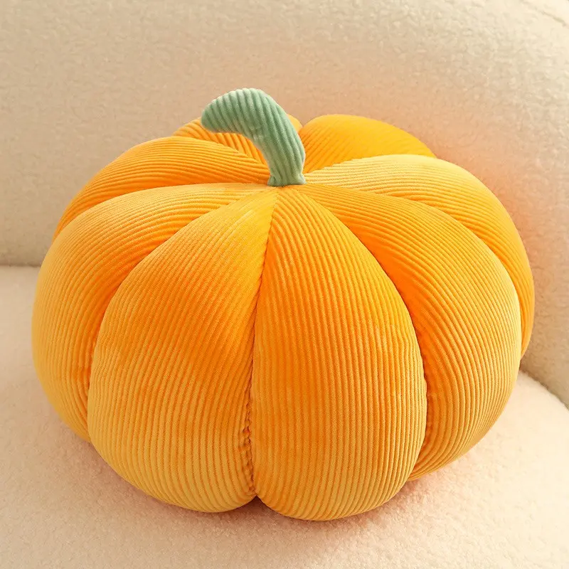 Nordic Style Pumpkin Cushion Pillow, Soft Plush Throw Pillows, Living Room Sofa Window Decor, Cozy Atmosphere Decoration