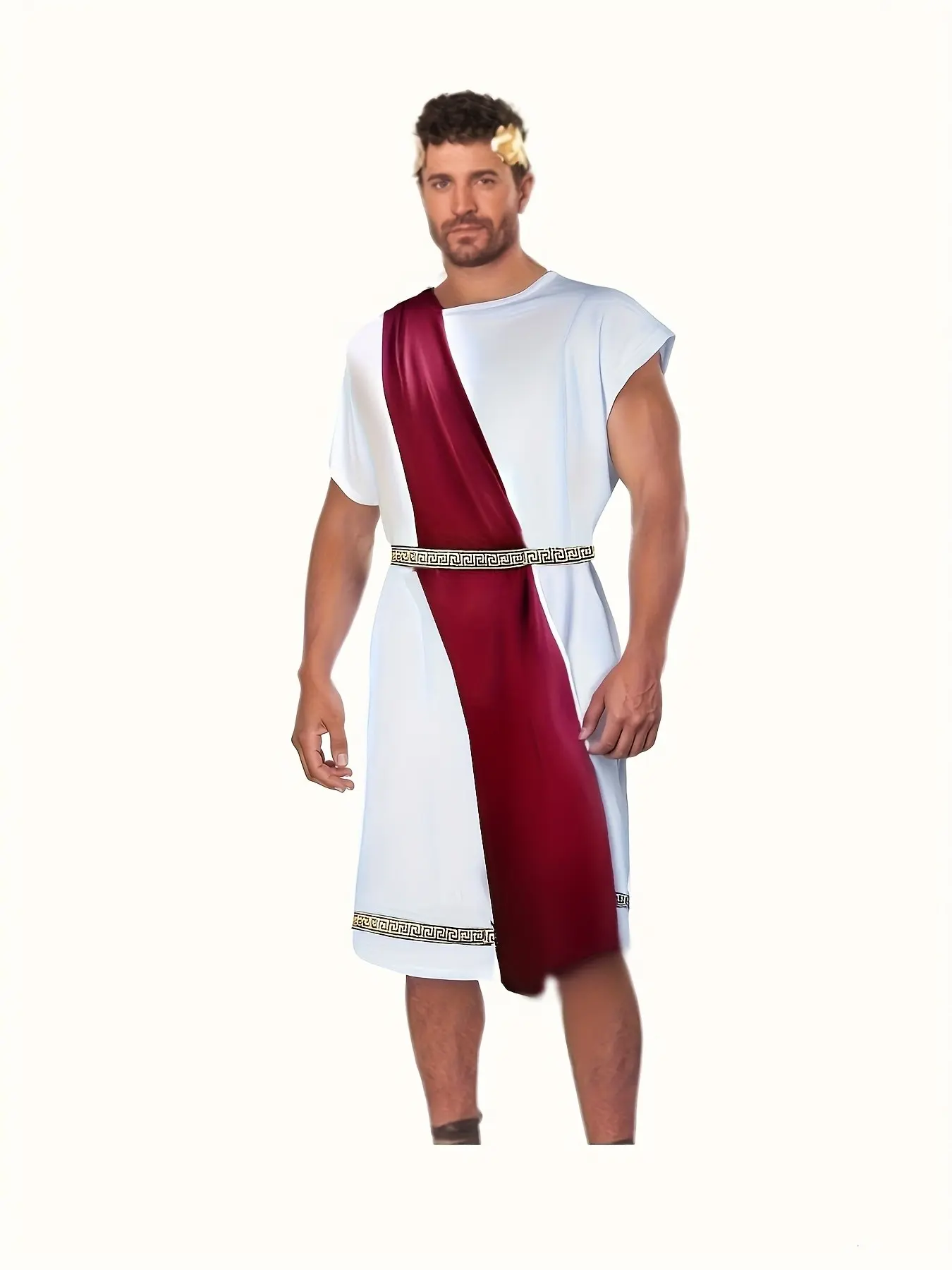 2026 New Ancient Roman Greek King Missionary Costume, Halloween Role Play Dress, Stage Performance, Historical Attire