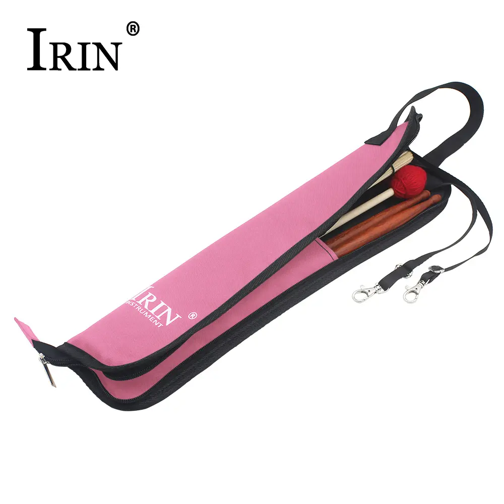 IRIN drum stick bag drumstick percussion portable bag Drummer wrapped in Oxford cloth color  for home and stage performances