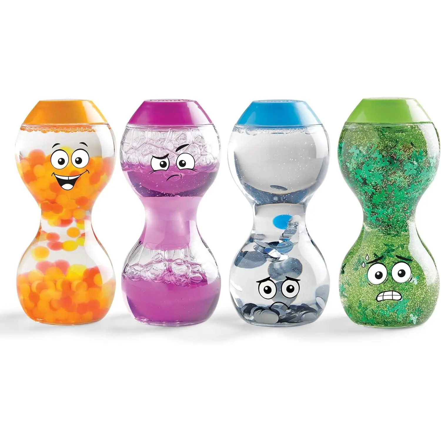 Express Your Feelings Sensory Bottles- Secondary Emotions, Toddler Sensory Toys, Quiet Fidgets for Classroom, Calm Down Corner Supplies, Social Emotional Learning, Mindfulness for Kidsfidget toys