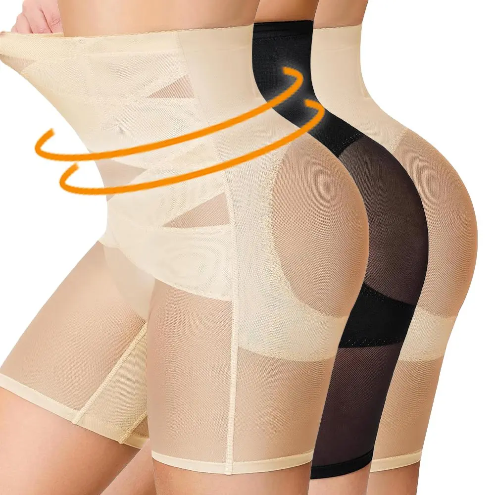 2/3PACK Shapewear for Women Tummy Control Underwear High Waist Butt Lifting Shorts Seamless Womens Body Shaper