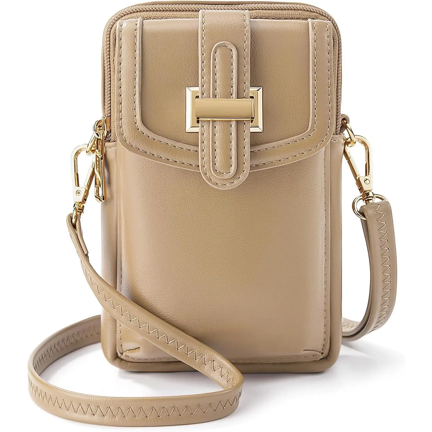 Small Crossbody Bags  Women Vegan Leather Cell Phone Purses Trendy RFID Wallet Purses with Adjustable Strap