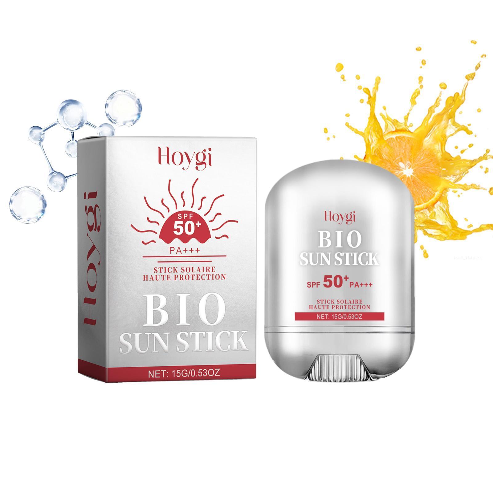2 Counts Hoygi Bio Stick Pro - Cotton Airy Sun Stiack (Broad Spectrum/SPF50+ PA++++) 15g | Mattifying & Soothing Korean Sun Stick Sun Care Product for Women & Men, Sunblock SPF 2 Counts Hoygi Bio Stick Pro - Cotton Airy Sun Stiack (Broad Spectrum/SPF50+ PA++++) 15g | Mattifying & Soothing Korean Sun Stick Sun Care Product for Women & Men, Sunblock SPF