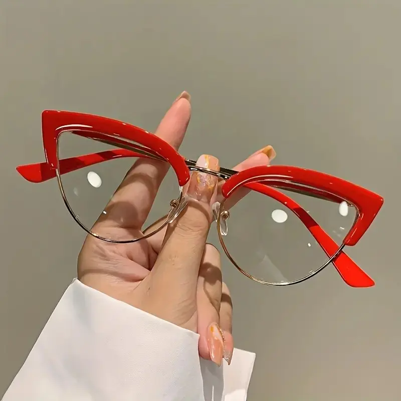 Women's Cat Eye Reading Glasses - Reading Glasses with Magnification of 100° to -400°, Lightweight Glasses for Computer, Books, Daily & Formal Use - Multi-Colored Glasses, Durable Frame, Vision Support, High Quality Lenses, Reading Eyeglasses