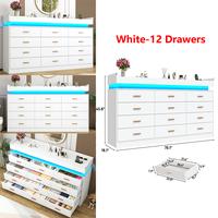White-(12 Drawers)