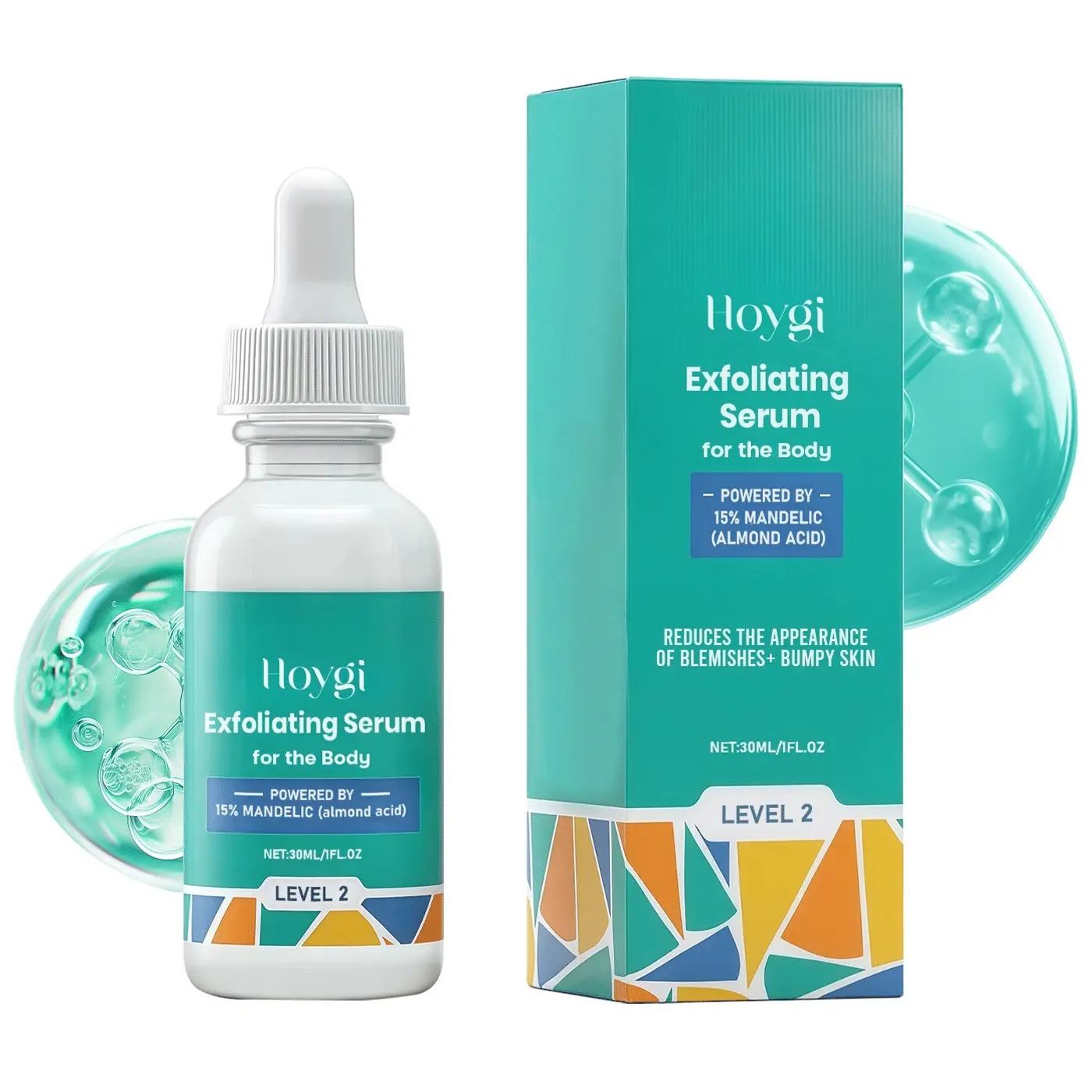Mandelic Acid Serum | Body Acne, Clear Butt Acne, Hyperpigmentation, Ingrown Hairs | Daily Skincare, Safe for Sensitive Skin, Skin care, Even Skin Texture