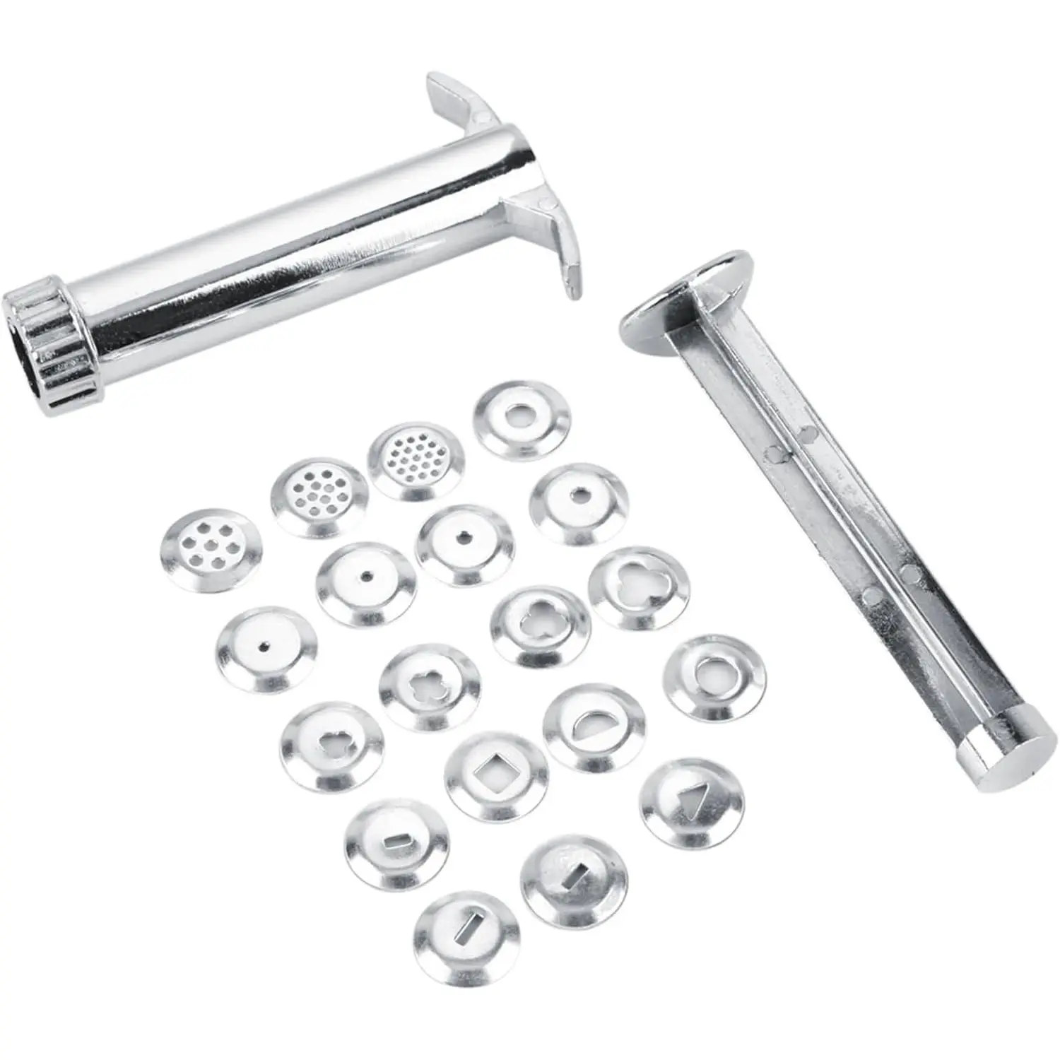 Zinc Alloy Clay Extruder Gun, Clay Extruder for Sugar Paste, Craft Sculpting Tool Set for Artists, Bakers, DIY Crafters and Home Studios