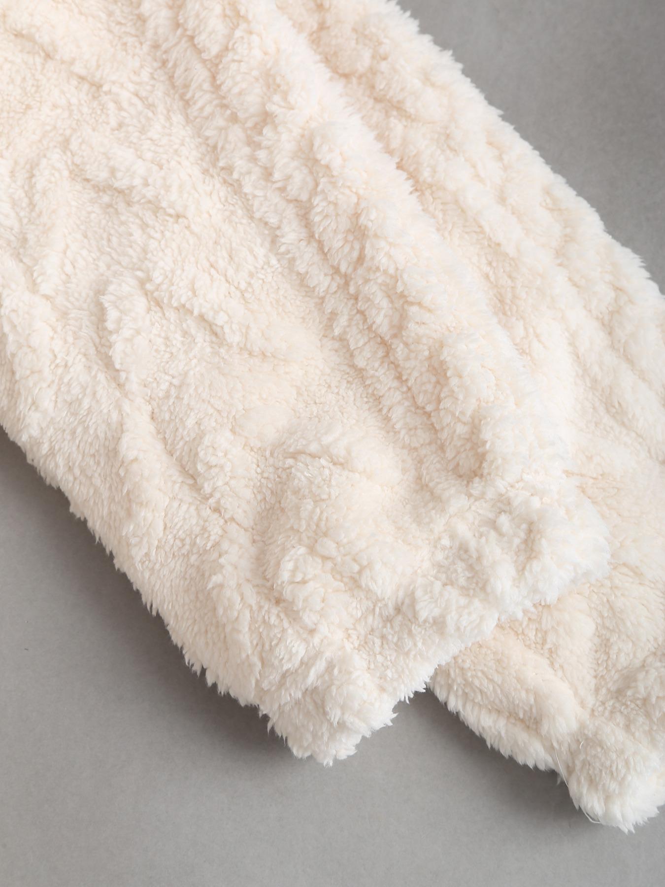 Elegant Chic Women's Solid Color Wool Hooded Long Sleeve Deep V Sexy Jumpsuit, Slim-Fit Contemporary Style for All Seasons