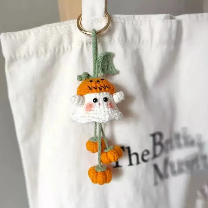 Halloween Witch Bag Charm for Women and Girls Aesthetic Spooky Season Keychain Purse Pendant Backpack Accessory