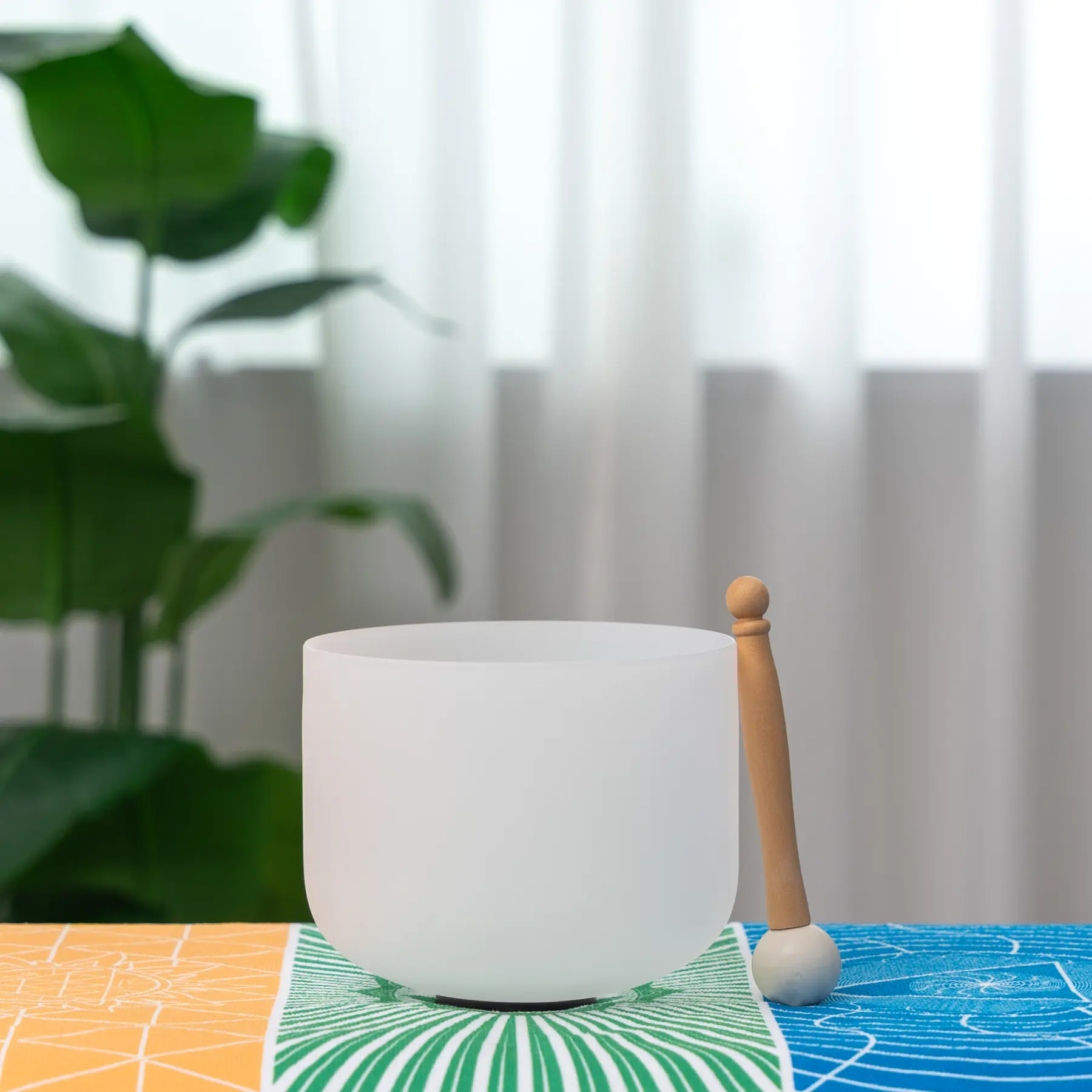 8-Inch Singing Bowl 432hz, Perfect for Meditation and Relaxation, High-Quality Sound Therapy Tool, Ideal for Yoga, Percussion Instrument