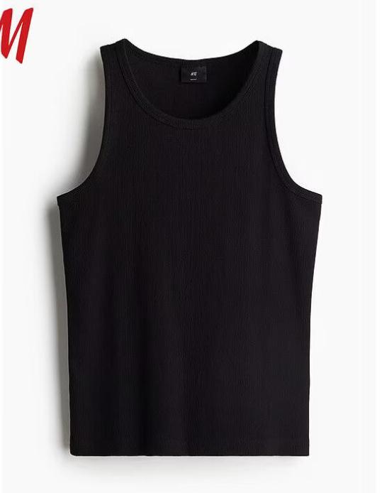 Heavy American Vest Men's Outer Wear Thick Thread Cotton Fitness Tight Sports Breathable I-Shaped Vest