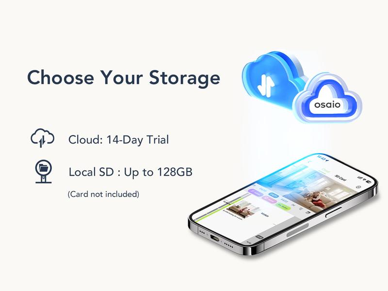 GNCC Indoor Security Camera with 2.4G WiFi, Full HD 1080P, AI Motion Detection, Sound Alert, 2-Way Audio, Night Vision, Cloud & SD Card Storage – Works with Alexa, Google Home for Home Surveillance, Baby/Pet Monitor