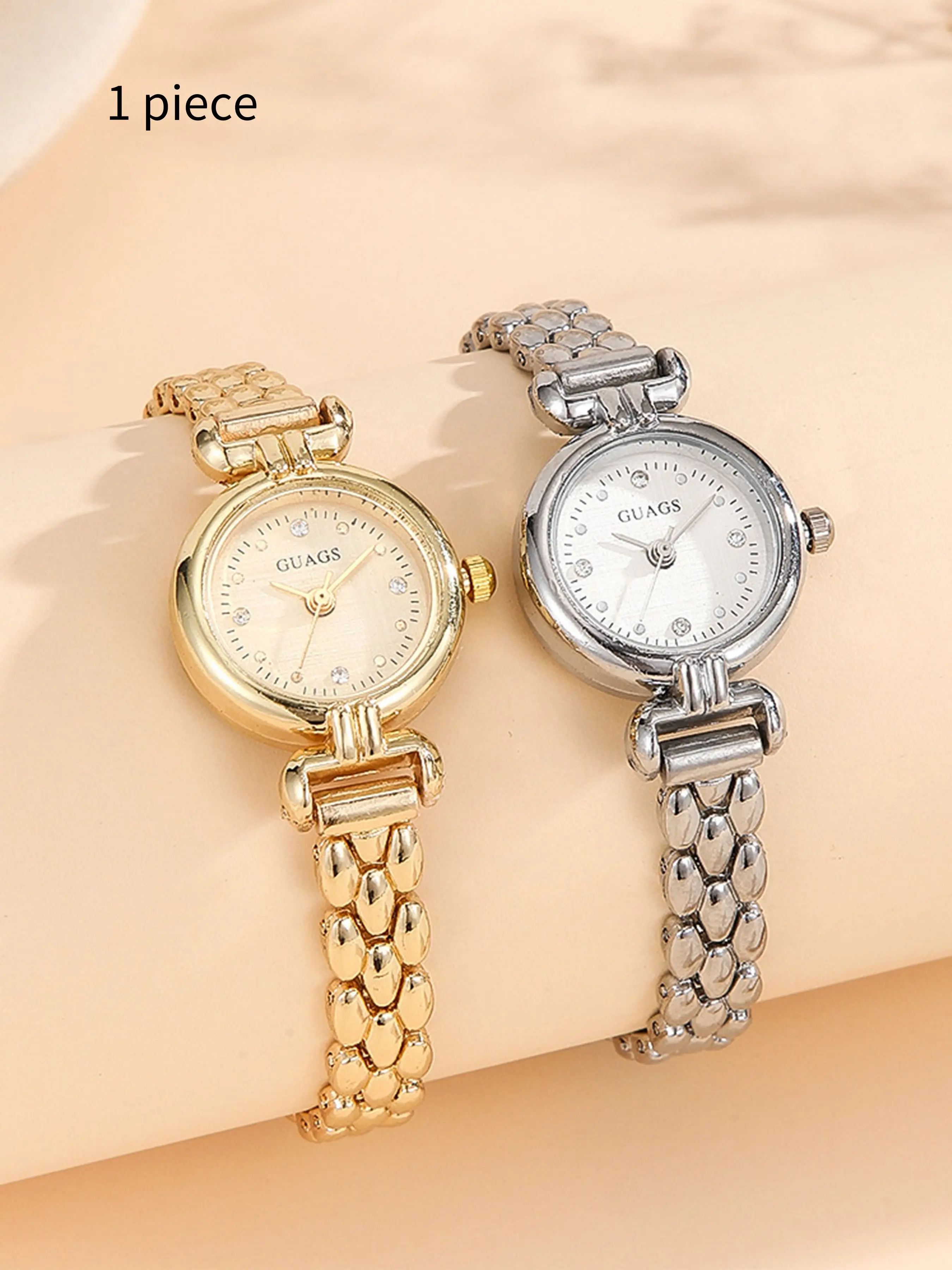 Elegant Ladies' Quartz Watch, Small Dial Fashion Wristwatch, Perfect Gift for Daily Wear, Birthdays, Holidays, Romantic Occasions