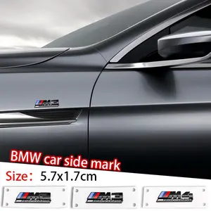 Bmw M Series Car Decoration Sticker, Side Decal Compatible with Bmw M 4 Series, 3 Series, G82, G83, G87, G80 Models