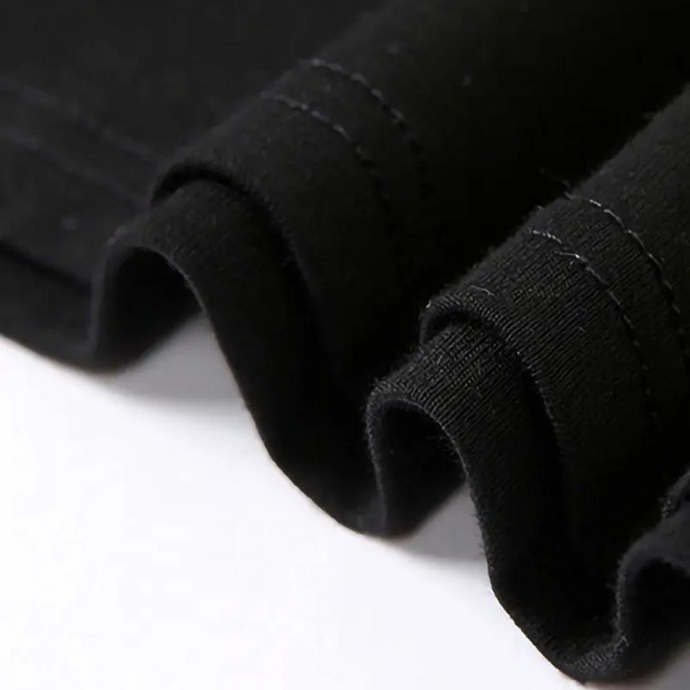 Men's Loose-Fit Printed T-Shirt - "Sharpen the axe" and Proverbs 27:17 Bible Verse design, geometric print casual street style T-shirt, breathable summer top, machine washable, summer fashion|     Durable fabric