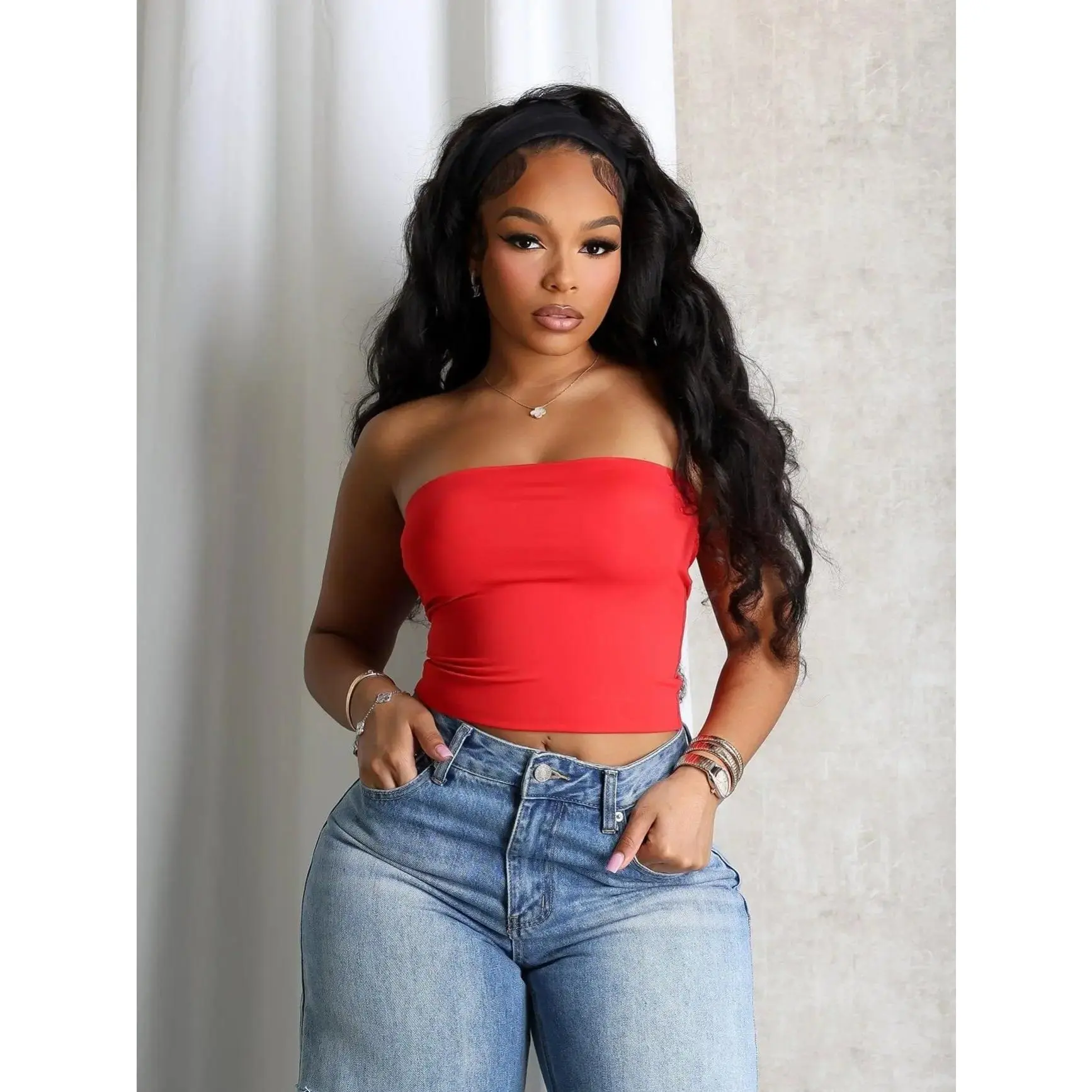 Smooth Fit Seamless Bonded Tube Top