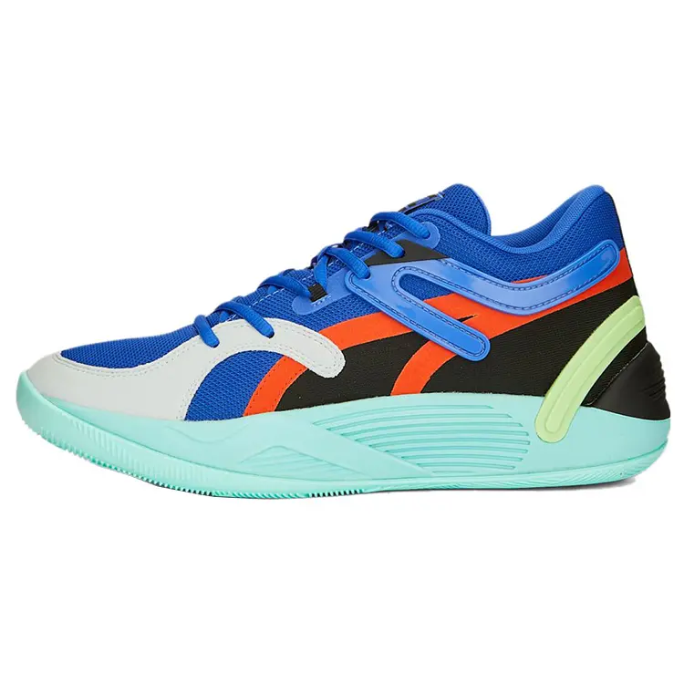 PUMA Trc Blaze Court Fashion Versatile Shock Absorption Non-Slip Wear-Resistant Low-Top Basketball Shoes 376582-28