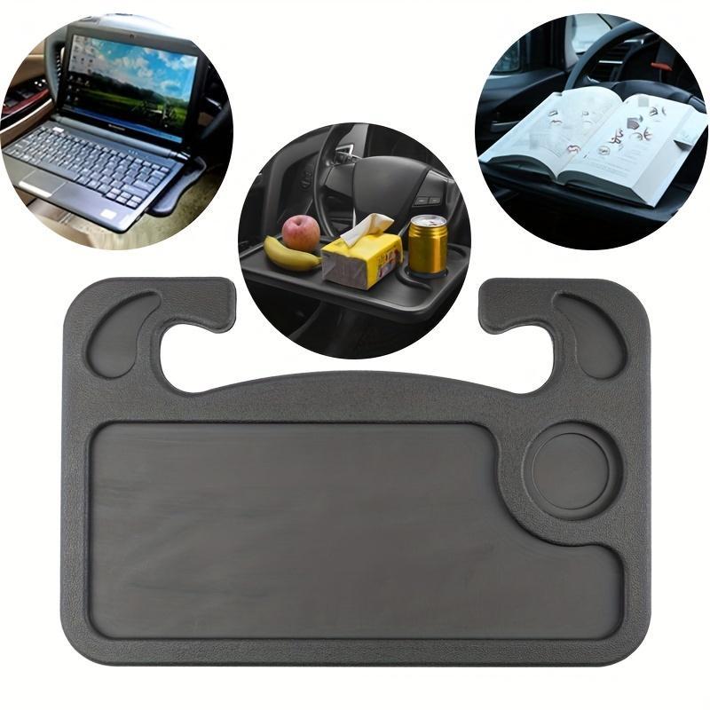 Portable Steering Wheel Dining Table, Car Laptop Computer Desk, Eat Work Drink Food Coffee Tray Board, Car Console Organizer, Car Interior Accessories