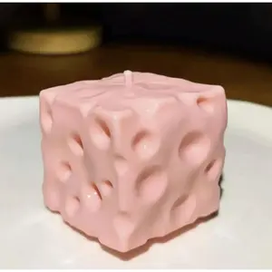 Cheese Squishy Vaseline Coconut Oil Sensory Stim Stress Ball Toy Block Cube