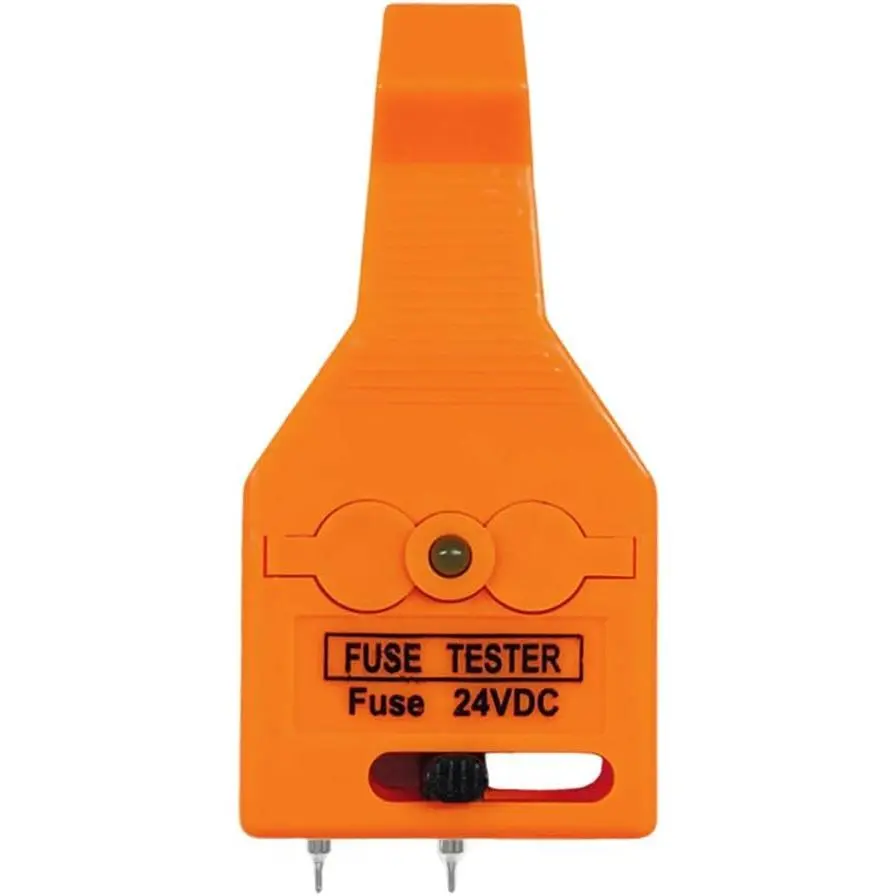 24V  ATO/ATC   and Glass Tube Fuse Tester Puller, Automotive Fuse Checker with LED  Light, Multifunctional  Extractor for Mini/Standard