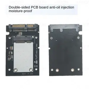 Msata to SATA Iii 6gbps Adapter Board, Convert Msata SSD to Standard SATA Interface, High-Speed Transfer for Desktops, Laptops, Nas, HDD Enclosures