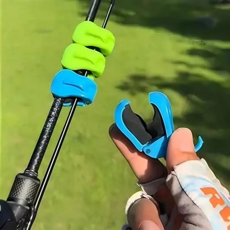 4pcs Fishing Rod Holder - Heavy Duty Fishing Rod Organizer with Stable Grip, Portable Beach, Lake, Boat Fishing Rod Storage - Bright Orange, Green, Blue, Pink - Ideal Fishing Gear Accessories for Professionals and Beginners
