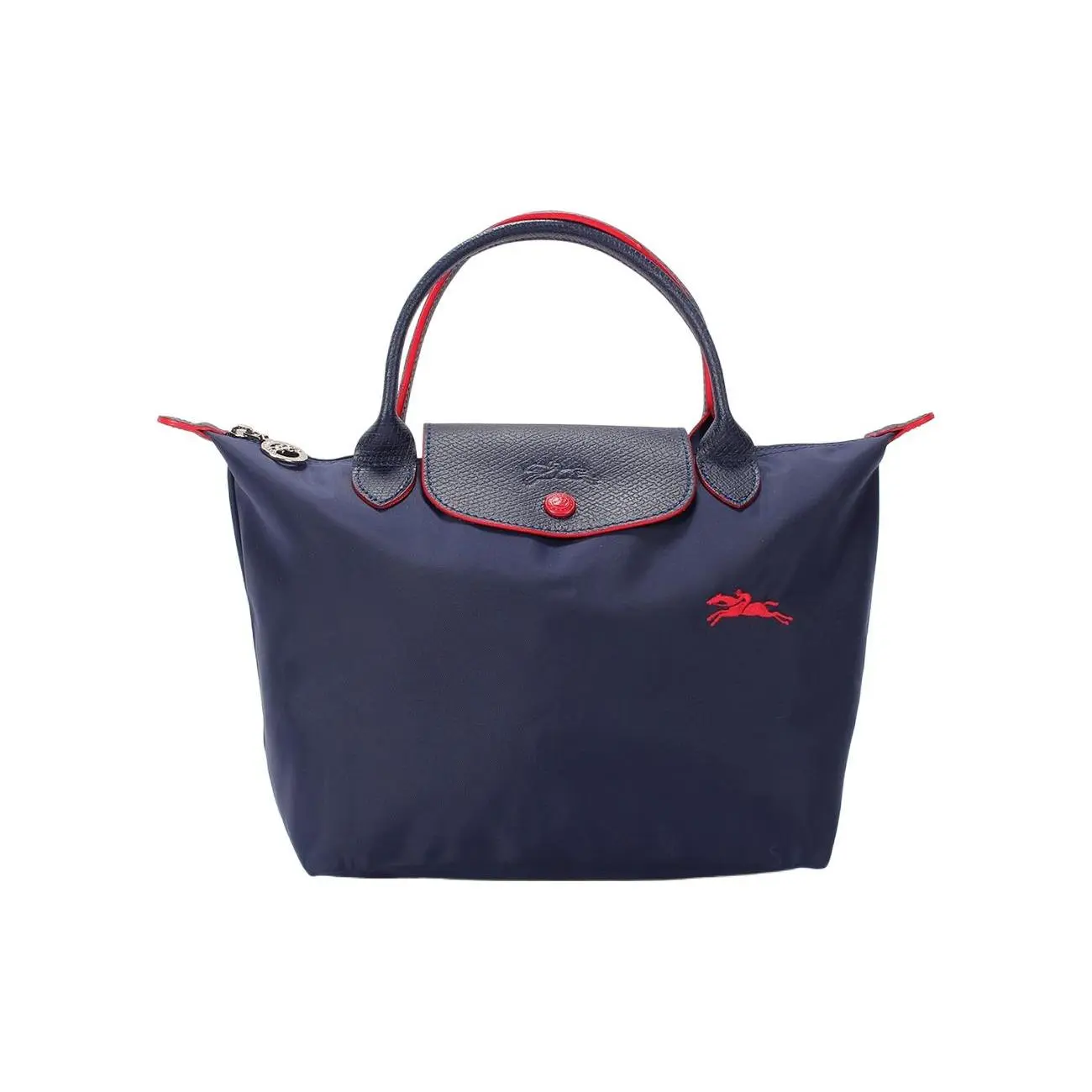 Longchamp Le Pliage Club 23 Small Tote Bag for Women, Canvas, Navy Blue