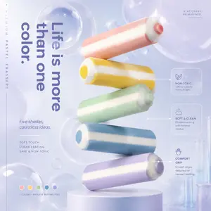 5-Piece Pen-Shaped Erasers Set, Colorful Pencil Shape Easy Erasers, Fun Pencil Erasers for Home Office Learning Use, Small Gifts