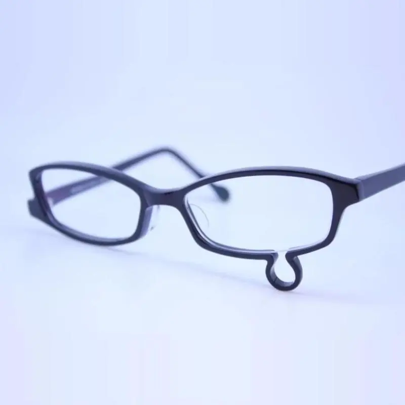 Anime Y2K Cosplay Glasses Without lenses Unisex Teardrop Eyeglass Spectacles Eyewear Jewelry Costume Accessories Ornament Gift