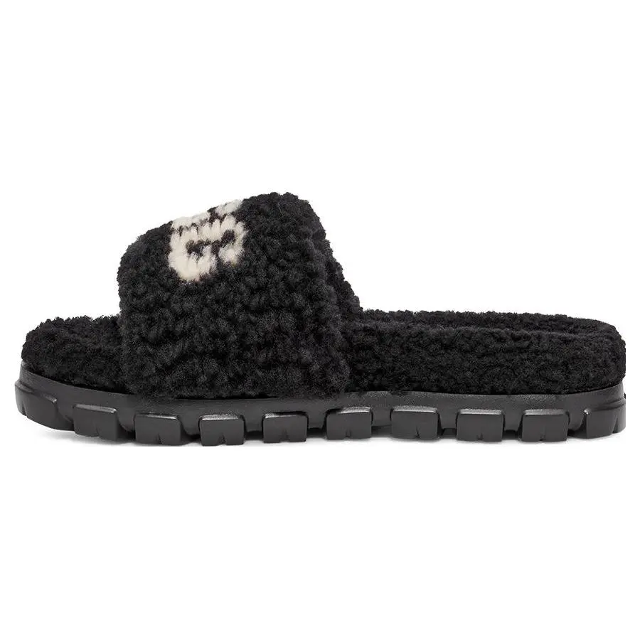 UGG Cozetta Curly Graphic Black (Women's) 1132891-BLK