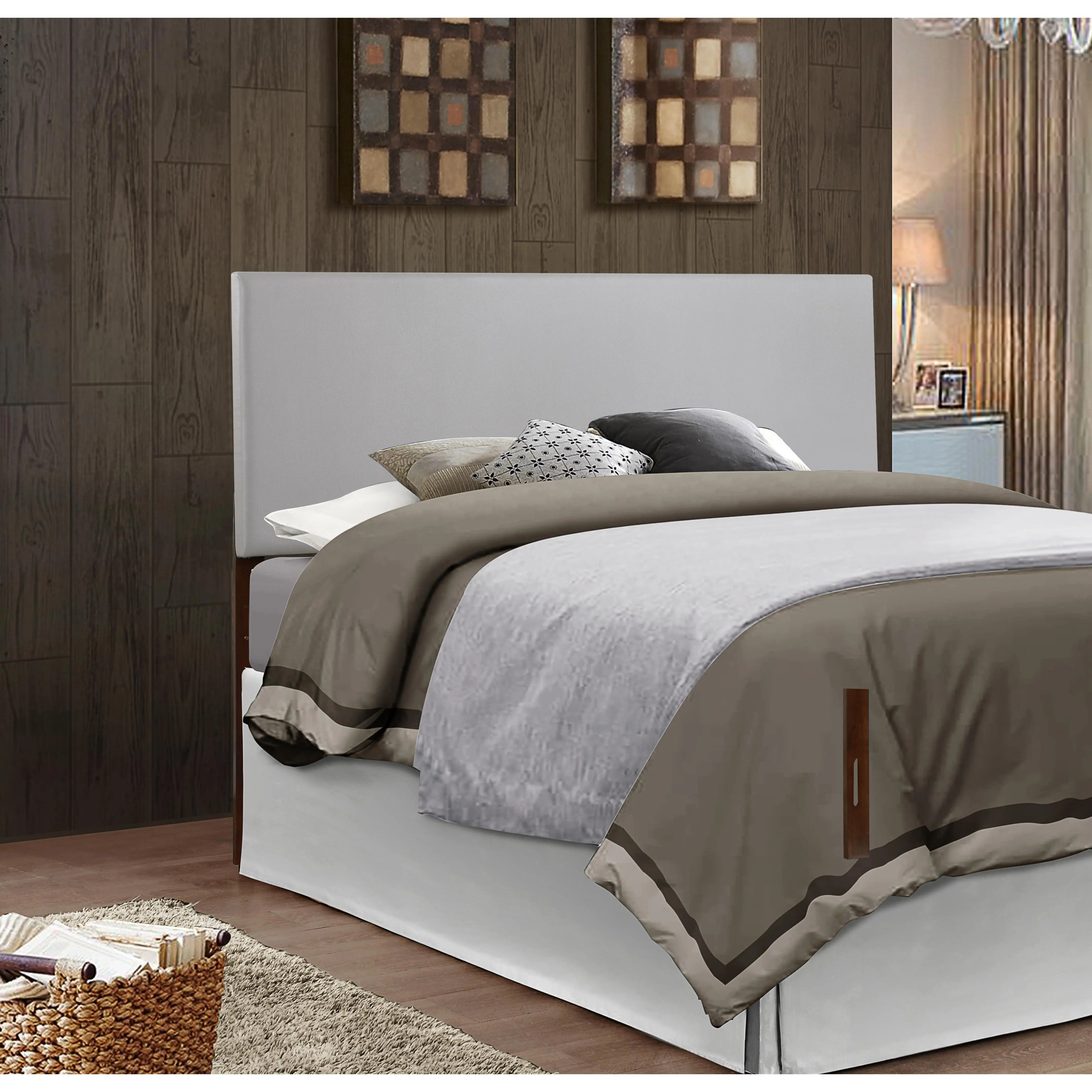 ARCH Queen Size Upholstered Headboard Light Grey Fabric Bedroom Furniture Modern Panel Head Board with Adjustable Height Sturdy Wood Frame Easy Assembly for Master Guest Room Home Decor, Home Furniture and Household Product Search Terms
