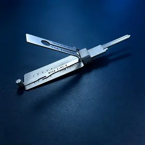 5-Pin Multifunctional Precision Measuring Tool, Manual Measurement & Reading Instrument, Stainless Steel Construction, Anti-Glare Scale Markings