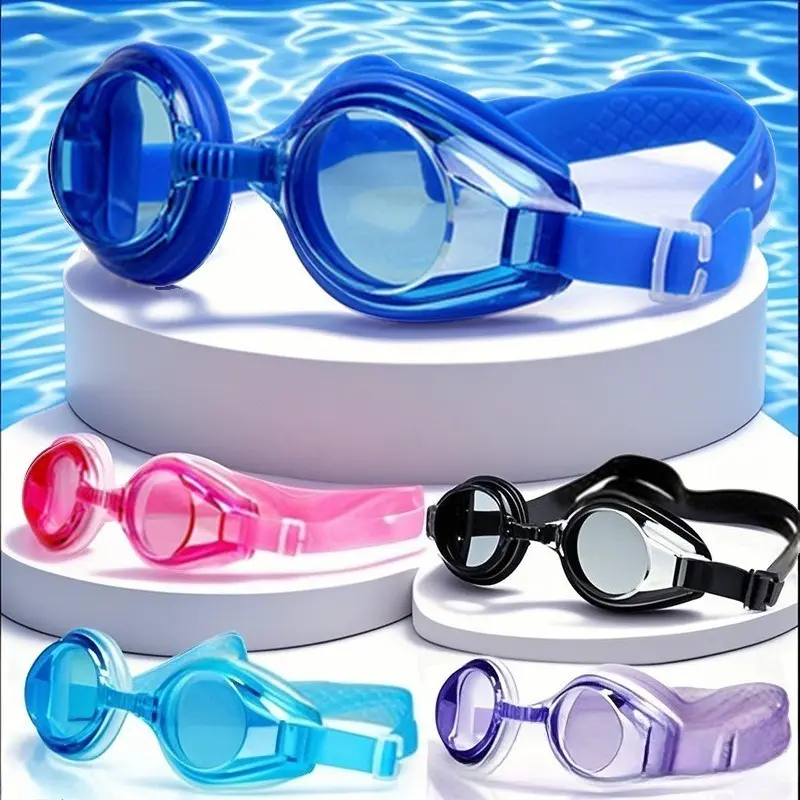Unisex Adult Waterproof Anti-Fog Swimming Goggles, Packaged Swim Goggles
