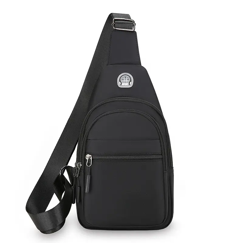 Fashion Multi-Functional Oxford Cloth Chest Bag For Men, Trendy Versatile Crossbody Single Shoulder Sling Pack For Outdoor Cycling And Sports,Bike Riding, Fitness Training, City Strolls And Casual Outdoor Activities tiktokshopbacktoschool
