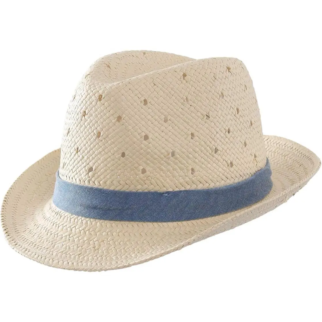 Kids Summer Straw Hat  Baby Toddler Boys Fedora Beach Sun Hat Short Brim Breathable Cool Floppy Panama Hats