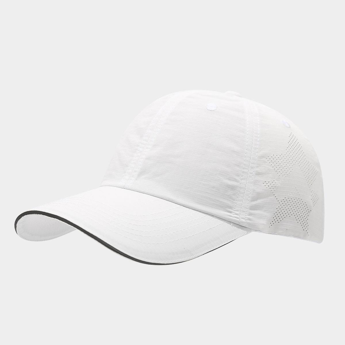 Sports quick-drying baseball cap Summer light and thin outdoor running reflective breathable sunscreen cap