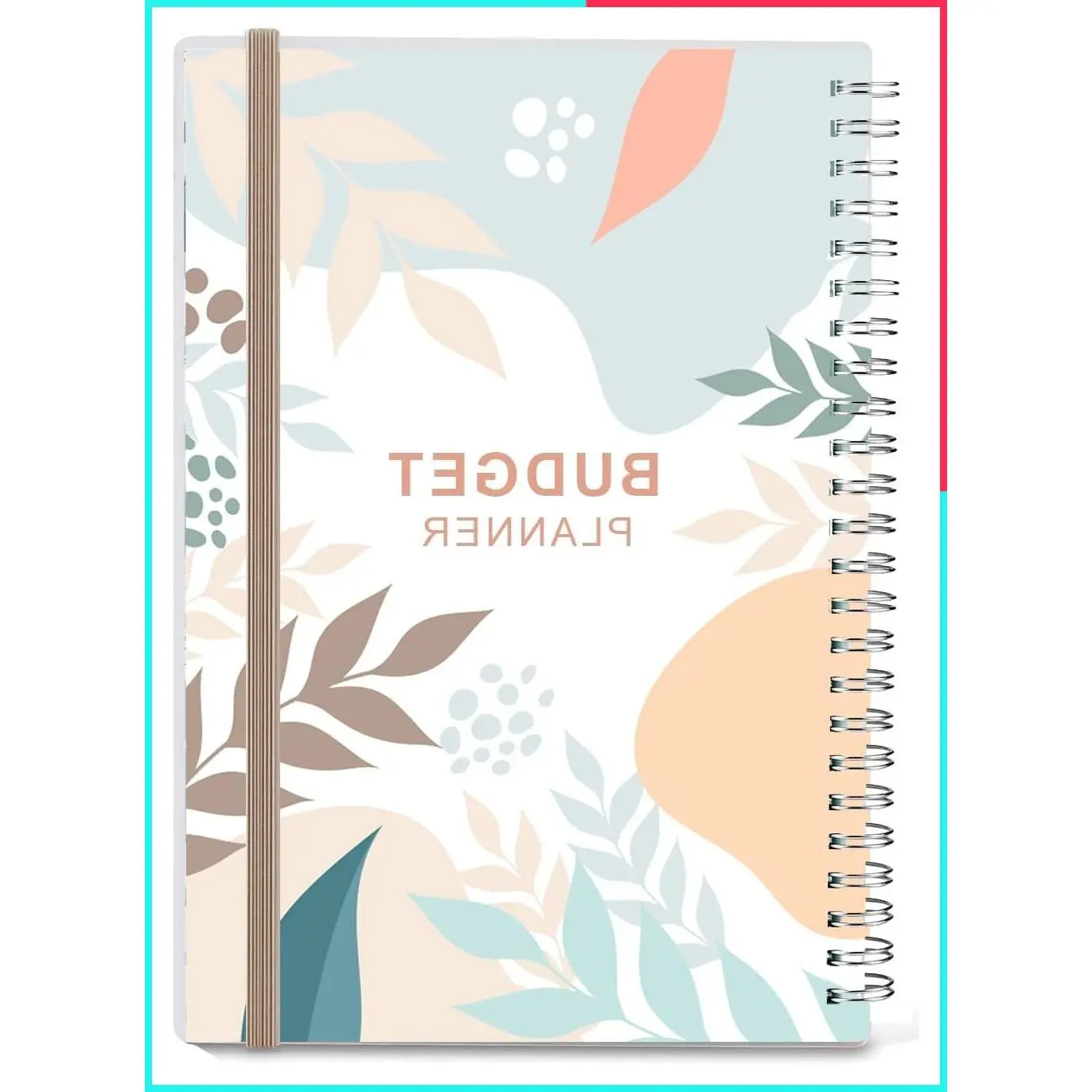 Budget Planner - Undated A5 Monthly Finance Organizer with Expense Tracker Notebook to Manage Your Money Effectively, Account Book, Start Anytime, 1 Year Use