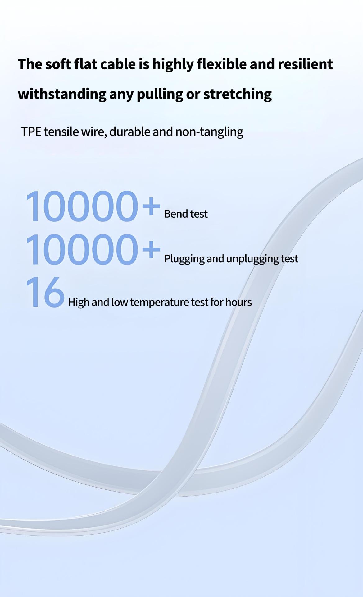 240w Retractable Fast Charging Cable USB C to C, Auto Coiling for Travel, Compatible with iPhone, Samsung, Huawei, Phone Tablet Laptop