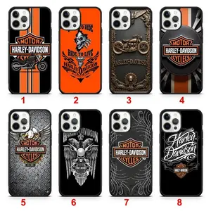 Harley-Davidson Vintage Motorcycle iPhone Case — Compatible with iPhone 11–17 Pro Max/Plus Series and Samsung Galaxy S23– Series