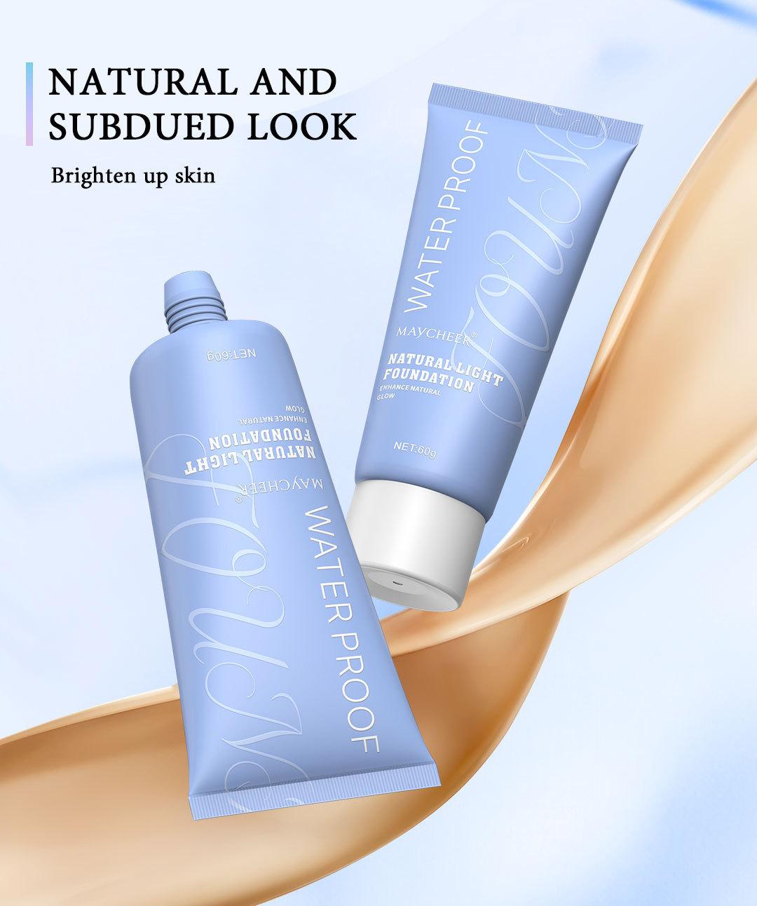 MAYCHEER Heart-to-Heart Beauty Makeup Set: Lipstick, Lip Gloss, Eyeliner, Eyebrow Pencil, Foundation, Powder Set