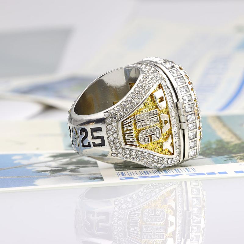 The New 2025 Football Championship Ring, With A Unique Design That Can Open Up The Hip-Hop Academy.Comes With A Box.A Great Valentine'S Day Gift For Men.
