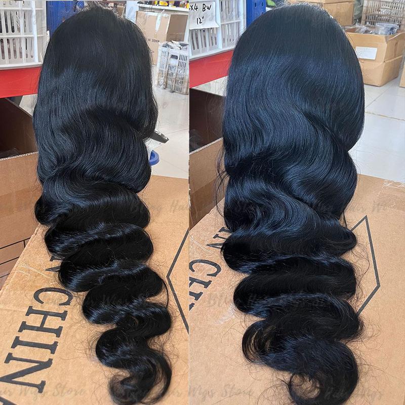 Bling Hair 6x4 5x5 HD Lace Easy Wear and Go Body Wave Glueless Human Hair Wigs Pre Plucked Pre Cut 7x5 9x6 Lace Closure Wigs for Beginners 180% Density Water Wave Lace Front Wigs for Black Women TikTokShopHolidayHaul